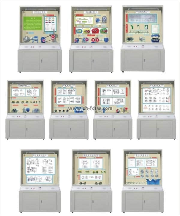 機械設(shè)計、課程設(shè)計示教陳列柜